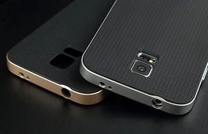 Luxury Hybrid Hard PC Bumper Soft Rubber Matte Case Cover For Samsung Galaxy S5 - Picture 1 of 53