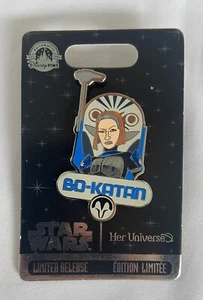 2022 Disney Parks Star Wars Her Universe Bo-Katan Mandalorian Pin LR - Picture 1 of 4
