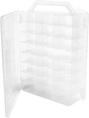 6 NEW Clear Storage Carry Cases, Fits Hot Wheels , 288 Diecast cars total! M2 - Image 1 of 4
