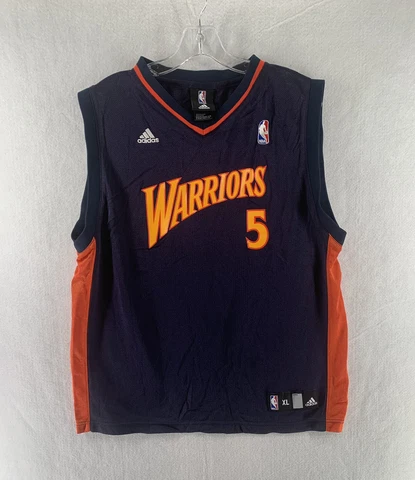 Vintage Golden State Warriors Adidas Jersey Baron Davis Youth XL/Fits Men Sm/Med Cover