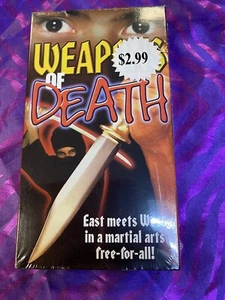 WEAPONS OF DEATH (VHS) NEW SEALED - Imagen 1 de 2