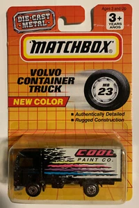 Matchbox Volvo Container Truck MB23 Die Cast,1:64 Scale,1993,MISP,(B77) - Picture 1 of 3