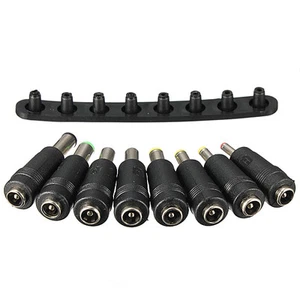 8 Universal AC DC Power Charger Adapter Tips Plug Socket for Laptop Notebook PC - Picture 1 of 5