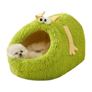 Warm Pet House Removable Washable Cat House Puppy Cave Sofa Pet Bed House  - Picture 1 of 9