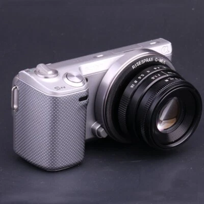 Mini 35mm f1.6 Lens for APS-C sensor Sony a6300 a6000 a5100 a5000 a3500 a6500 - Image 1 of 4