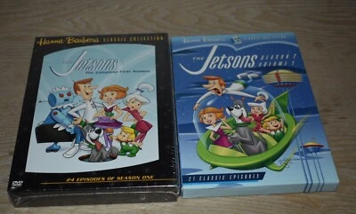 DVD Hanna Barbera The Jetsons Season 1 New, Season 2 Vol. 1 Used - Image 1 of 4