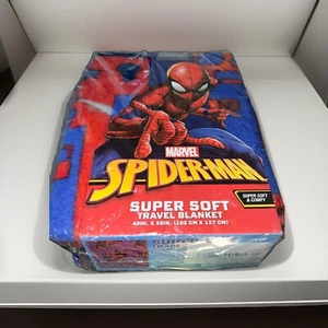 Marvel Spider-Man Travel Blanket  40”x50” Super Soft & Comfy - Picture 1 of 2