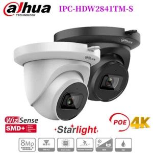 Dahua IPC-HDW2841TM-S 8MP 4K Wizsense POE H265 IR WDR  IP Eyeball Camera In Mic - Picture 1 of 23