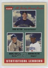 2005 Fleer Tradition Statistical Leaders Todd Helton Mark Loretta Adrian Beltre