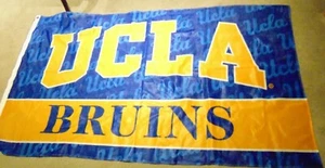UCLA Bruins Basketball Football Flag 3'x 5' Licensed Polyester - Foto 1 di 2