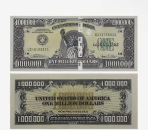 $1,000,000 One Million Dollar Bill Novelty Collectible Money USA -Ships Same Day - Picture 1 of 5