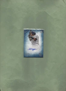 Hunter Renfroe (Padres, Brewers) 1/2015 Bowman Inception blue autographed card - Picture 1 of 2