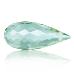 Colgante perforado Prasiolita Amatista 2,54ct listo para usar 100% tierra natural extraída - Imagen 1 de 7