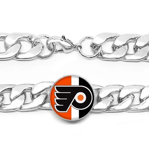 Special Philadelphia Flyers Hockey Gift Men's Stainless Steel Bracelet D4 Cover