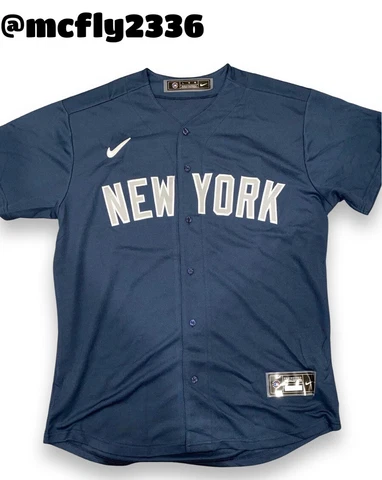 New Aaron Judge #99 NY Yankees Navy Blue  BASEBALL JERSEY Size Large Cover