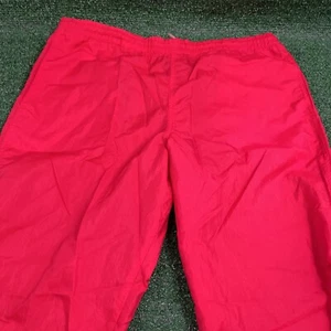 Speedo Sport System Nylon Pants Red Size Small - Picture 1 of 7
