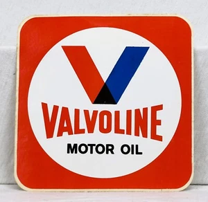 Adesivo decalcomania olio motore originale Valvoline vintage VI-37 ~ 5" NOS - Foto 1 di 3