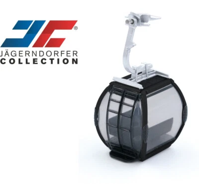 Jägerndorfer - OMEGA IV - 8 schwarz - H0 | 1:87 Seilbahn Gondel - JC82003 - Bild 1 von 2