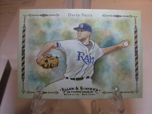 2009 Topps Allen & Ginter Highlight Sketches #AGHS21 - David Price  (98032)