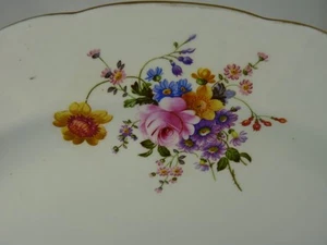 DERBY POSIES OVAL SERVING PLATTER 15" BY ROYAL CROWN DERBY - Picture 1 of 1