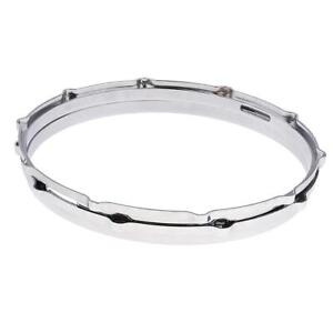 1 Pair Alloy Snare Drum Hoop For 14'' Snare Drum Percussion Instrument.
