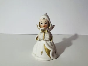 Statuina angelo di Natale in ceramica Topline Imports Made in Japan - Foto 1 di 6