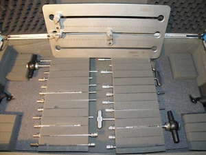WOLF Modell 8866.902 Pfropfschablone für Werkbank & Arthroskopie Teile 8866 Serie - Bild 1 von 4