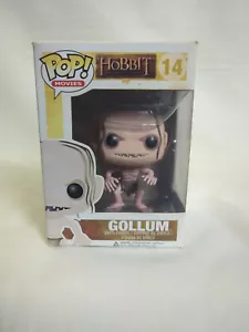 Funko Pop! "Gollum"" #14 Películas Funko Hobbit Viaje Inesperado Caja de Daños Rara - Imagen 1 de 15