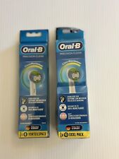 Oral-B Precision Clean Replacement Brush Heads 10 Pack Rechargeable Toothbrush