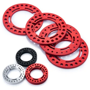 4Pcs Metal 2.2inch Beadlock Outer Ring for 1/10 RC Crawler Car Wheel Rims Parts - Picture 1 of 17