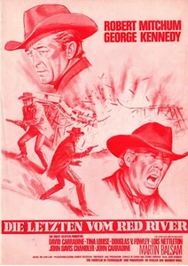 Good Guys and the Bad Guys Letzten vom Red River German press kit WR, R. Mitchum - Picture 1 of 1