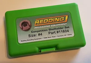 11604 REDDING COMPETITION SHELLHOLDER SET (220 SWIFT  225 WIN +) NEW - FREE SHIP - Picture 1 of 1