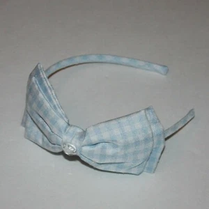Gymboree Easter Celebrations Gem Bow Gingham Headband 4 5 6 7 8 9 10 11 12 NWOT - Picture 1 of 1