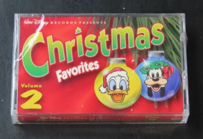 Walt Disney Records Presents Christmas Favorites, Vol 2 Cassette Factory Sealed - Image 1 of 2