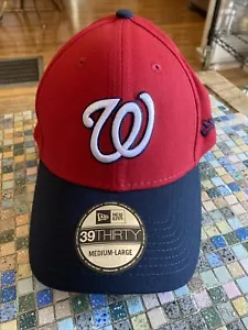 Gorra 39Thirty de los Washington Nationals MLB clásica Alt2 mediana-grande roja y azul - Imagen 1 de 7