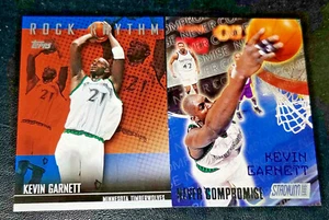 KEVIN GARNETT TOPPS ROCK RHYTHM + NEVER COMPROMISE 2-INSERTS! TIMBERWOLVES HOF - Picture 1 of 3