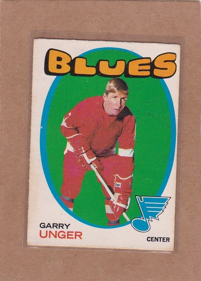 1971-72 O PEE CHEE HOCKEY GARRY UNGER #26 BLUES VGEX *A31068 - Image 1 of 1