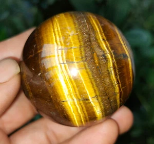 178 g Hermosa Naturaleza Amarilla Ojo de Tigre Bola Brillante Curación 1 - Imagen 1 de 13