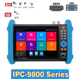 Probador de cámara IPC-9800 serie 8K 8MP AHD TVI probador HDMI VGA UTP probador de cable - Imagen 1 de 23