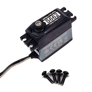 ARRMA Spektrum S662 Servo 14kg Ingranaggio Acciaio 25T Kraton Outcast 4S P-SPMS662 - Foto 1 di 4