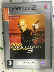 PES 3 Platinum Pro Evolution Soccer 3 Sony PS2 2 Playstation 2 PAL Español AM - Picture 1 of 3