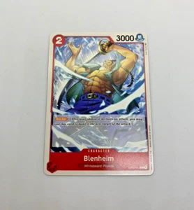 One Piece "BLENHEIM" #OP02-012 Paramount War English Card - Bild 1 von 2