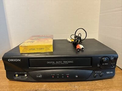 Orion VR0212A VCR VHS HQ Player Recorder Auto Tracking NO REMOTE ~ TESTED - Image 1 of 4