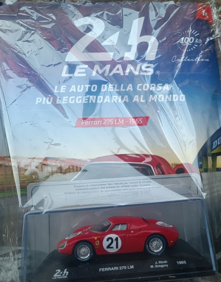 FERRARI 275 LM - (1965) 24H LE MANS COLLECTION N.#10 1/43 - Immagine 1 di 4
