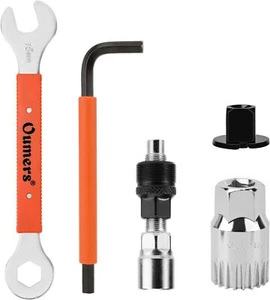 Bike Crank Puller Tool Set Bike Crank Extractor Bottom Bracket Remover 15mm Peda - Picture 1 of 3