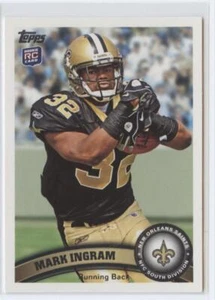 2011 Topps #426 Mark Ingram RC Rookie New Orleans Saints Football Card ID:29437 - Picture 1 of 2
