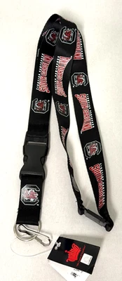 South Carolina Gamecocks Logo Lanyard with Detachable Key Chain - Image 1 of 4