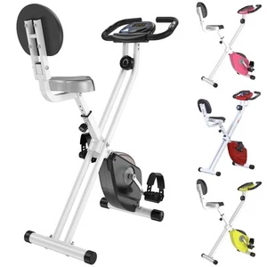HOMCOM Heimtrainer Fahrradtrainer mit 8 stufig Magnetwiderstand Stahl - Bild 1 von 45