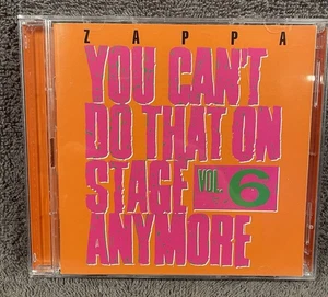 You Can't Do That on Stage Anymore 6 by Frank Zappa (CD, 2012) - Bild 1 von 5
