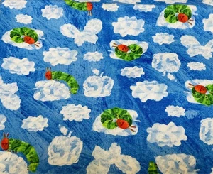 The Very Hungry Caterpillar Oxford Book Print Fabric - Picture 1 of 2